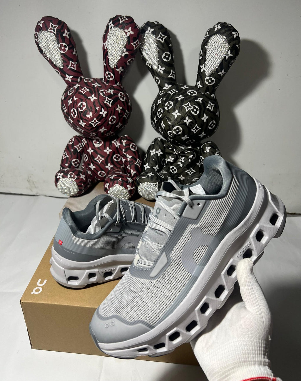 On Cloudmonster Void Alloy/Glacier