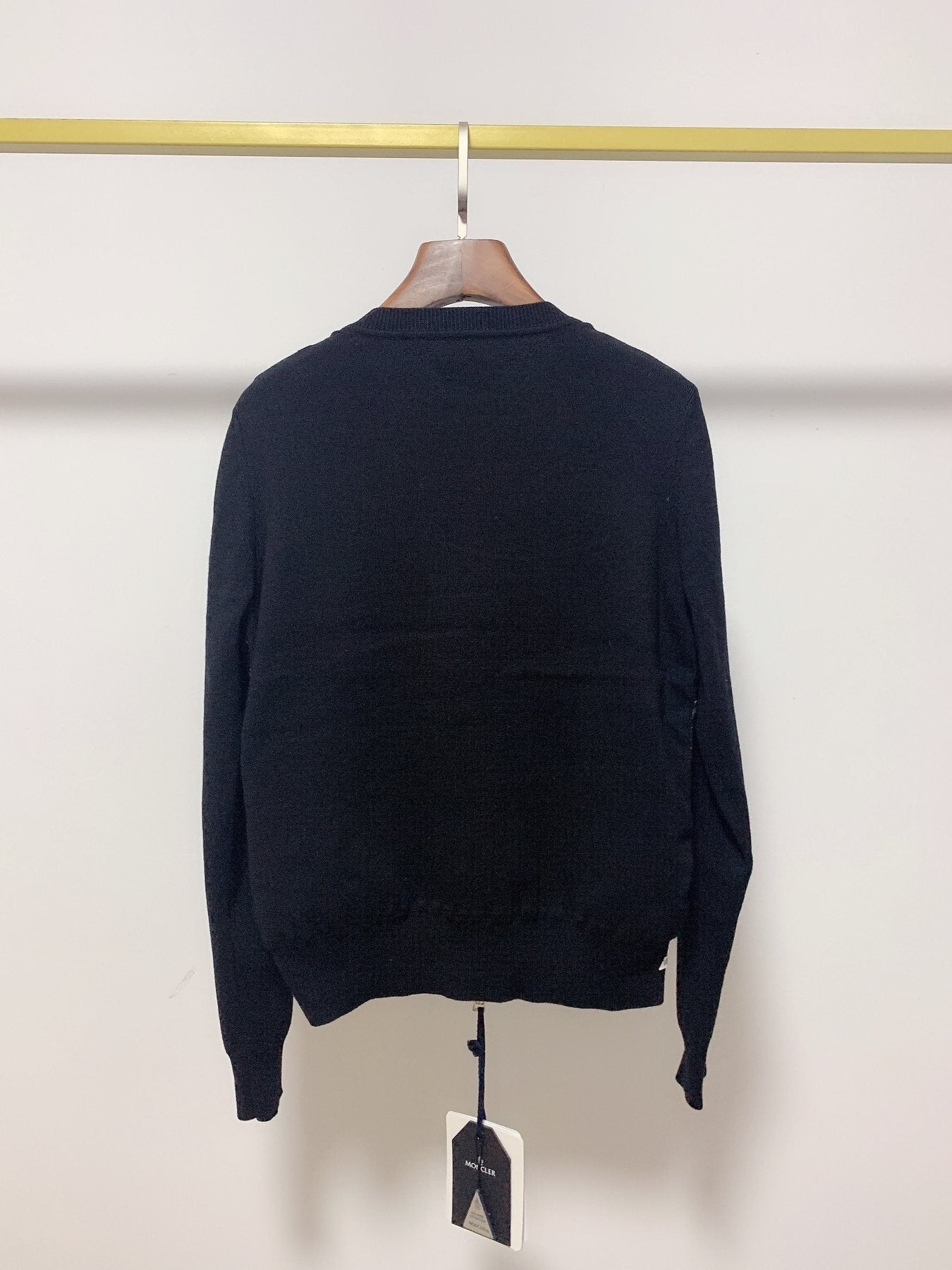 Moncler Women's Quilted Knit-Sleeve Zip-Front Jacket — hang_tag