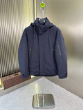 Zegna Hooded Zip-Front Puffer Coat — hero