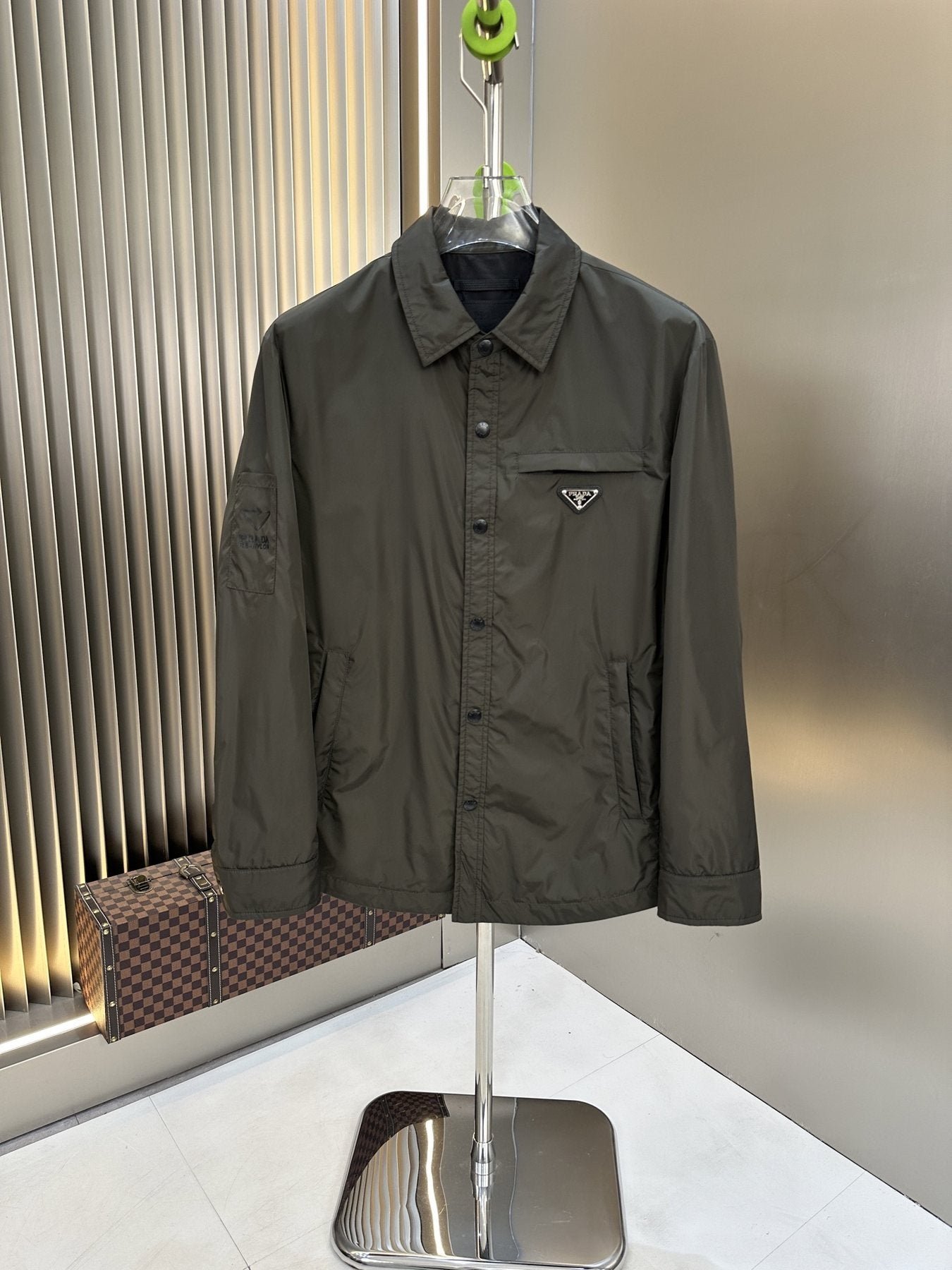 Prada Collared Utility Jacket — front
