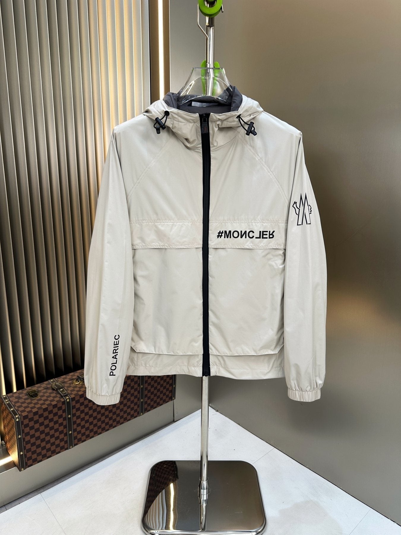 Moncler Panel Hooded Jacket — front