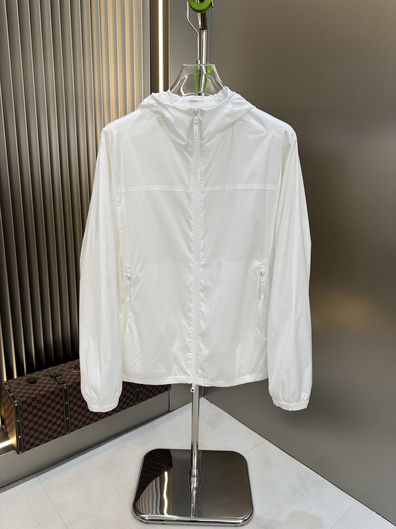 Burberry Hooded Full-Zip Jacket — front