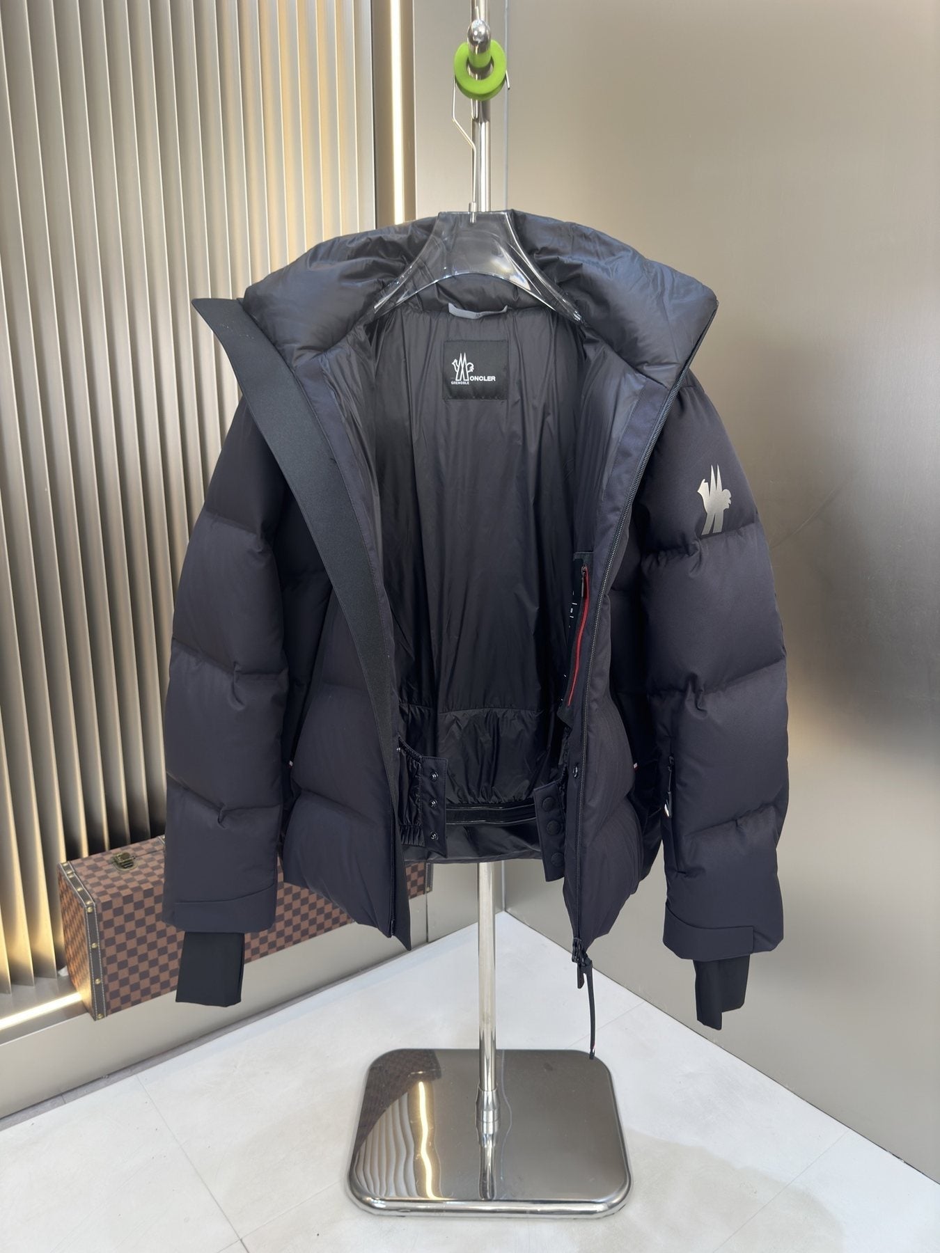 Moncler Hooded Quilted Puffer Coat — front