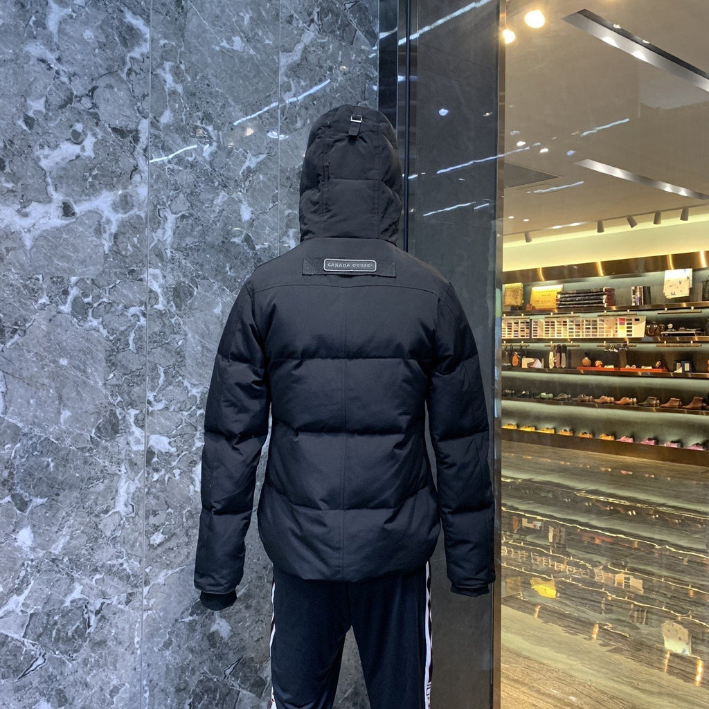 Canada Goose Hooded Quilted Puffer Jacket — back