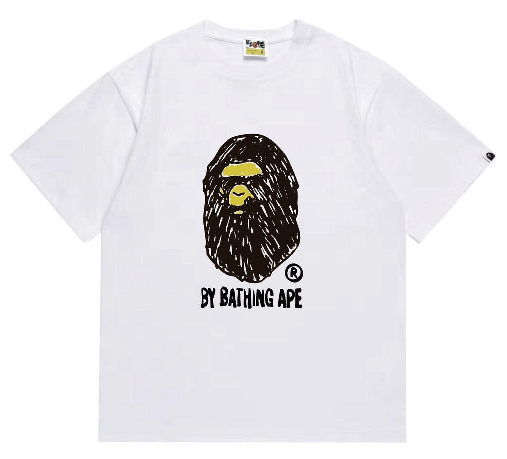 BAPE Ape Face Graphic Short-Sleeve T-Shirt — front