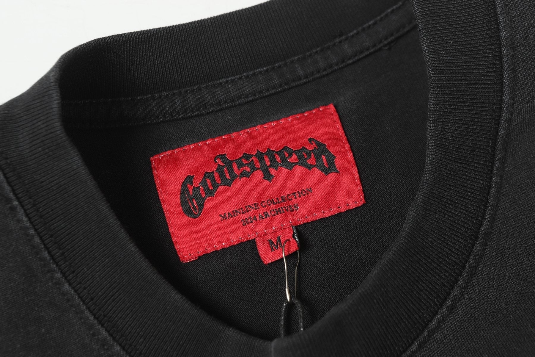 Godspeed Manifested MXXIII Graphic T-Shirt — neck_label