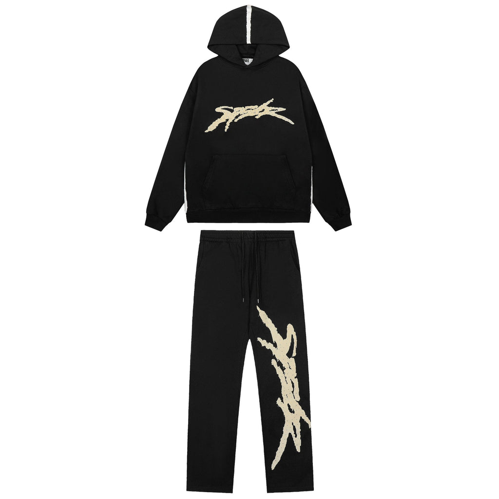 Sp5der Graphic Hoodie & Sweatpants Matching Set — hero