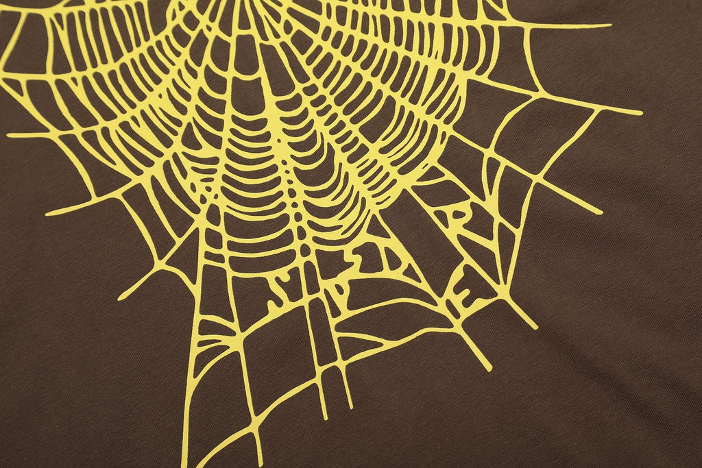 Sp5der Spiderweb Graphic T-Shirt — detail