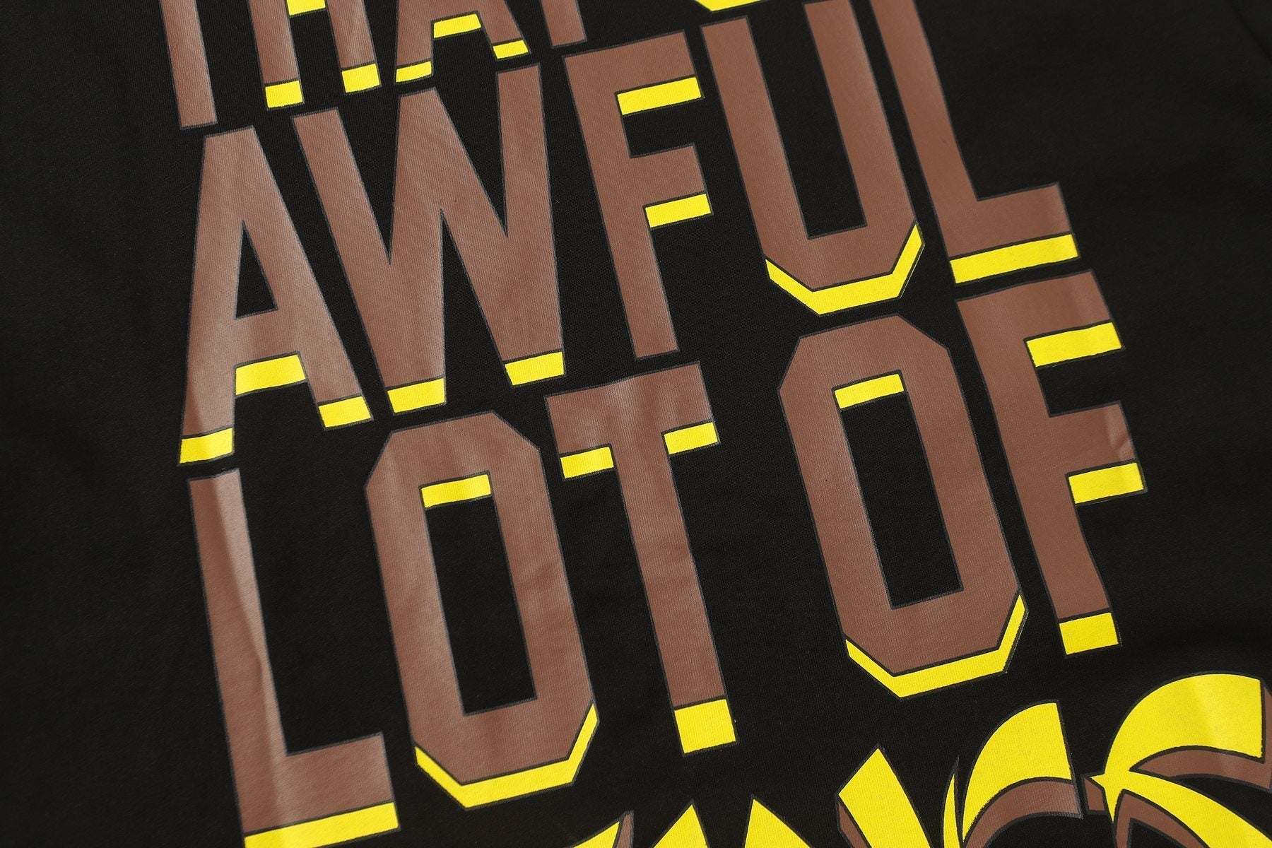 THAT'S A AWFUL LOT OF COUGH SYRUP Rising Star Graphic Short-Sleeve T-Shirt — detail