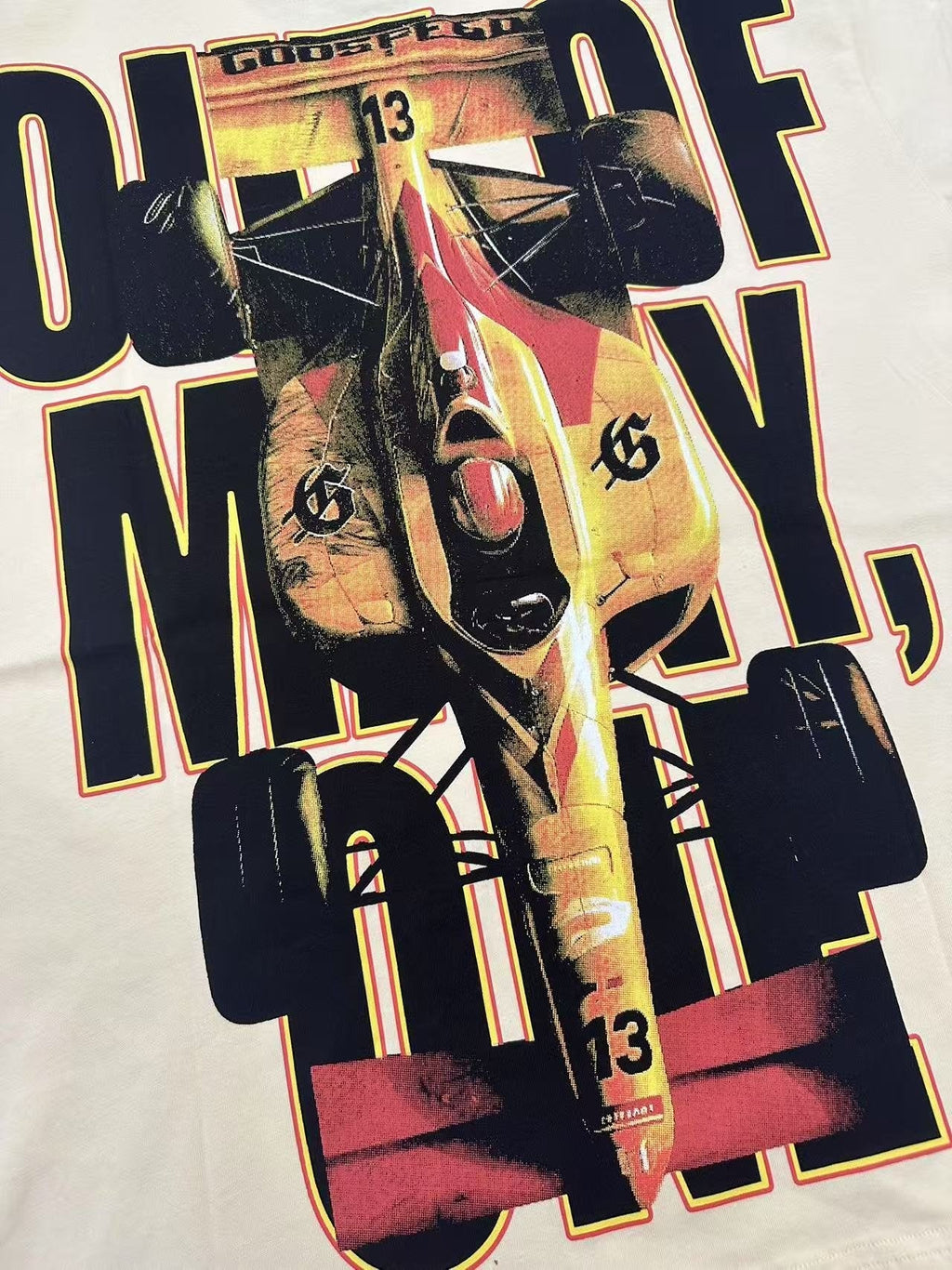Godspeed Racing Graphic T-Shirt — detail