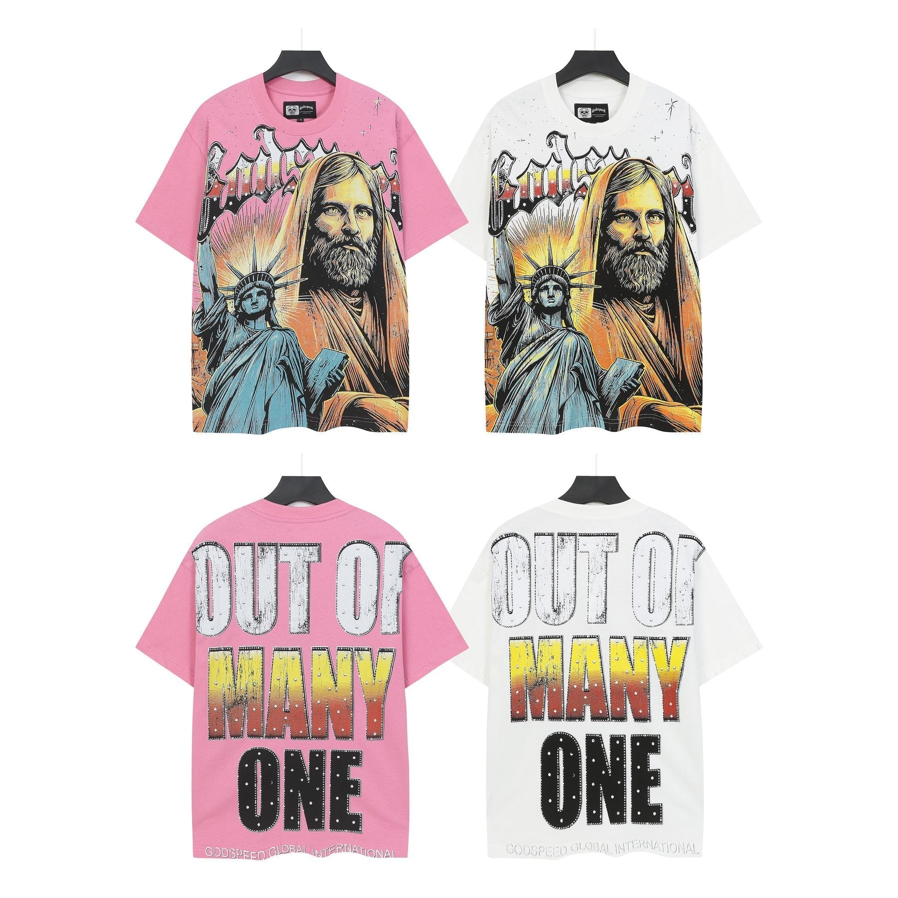 Godspeed Global International Graphic T-Shirt — comparison
