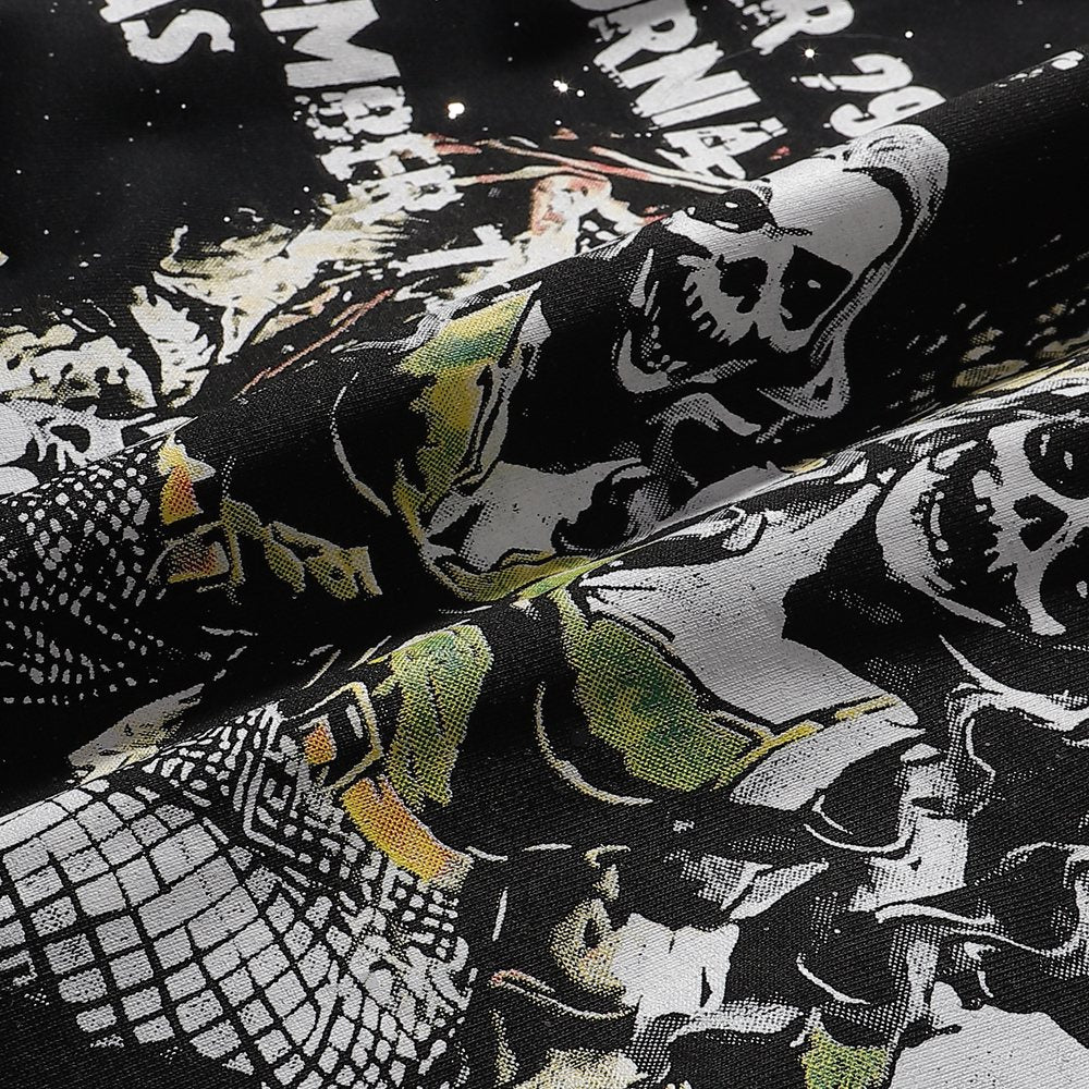 BKYS Revival Hellfest Speckle Graphic T-Shirt — detail