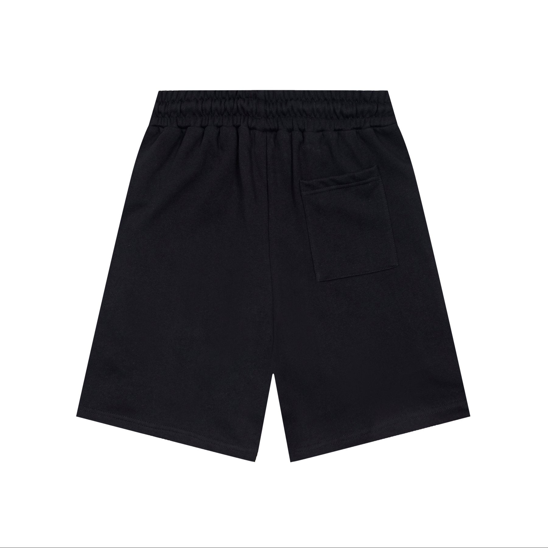 ASAALL Portrait Graphic Drawstring Shorts — back