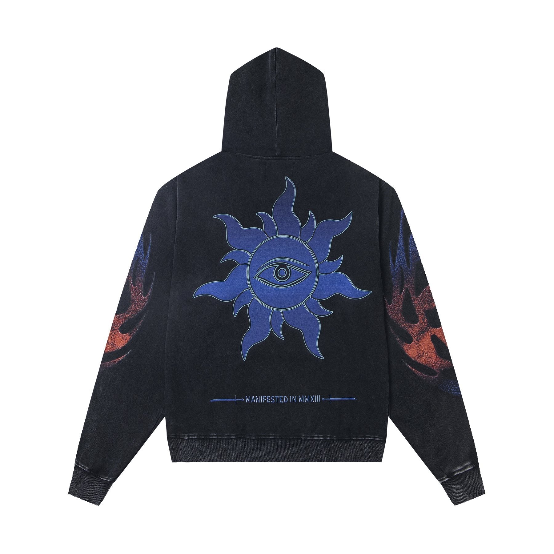 Godspeed UFO & Sun-Eye Graphic Hoodie — back