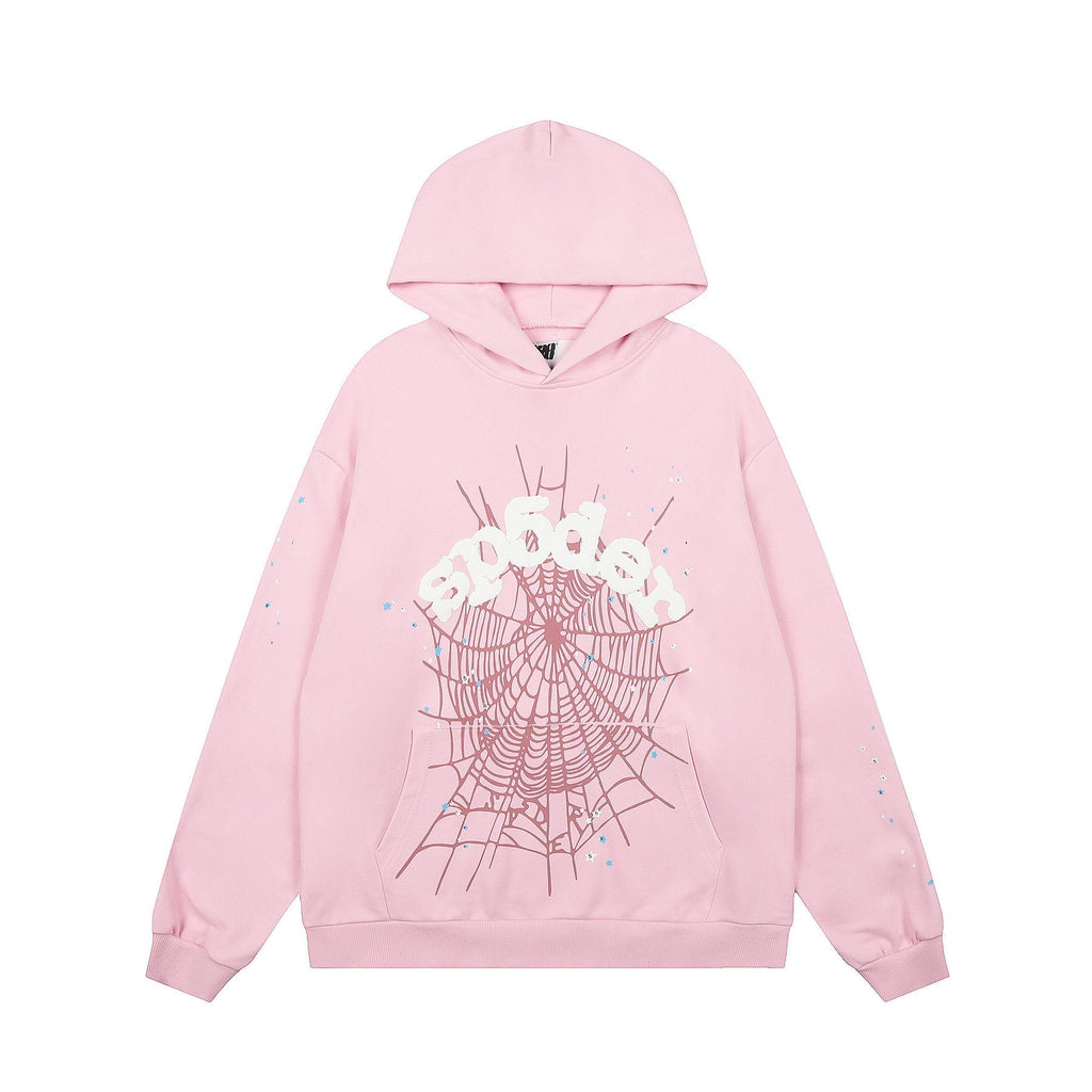 Sp5der Spiderweb Graphic Hoodie — hero