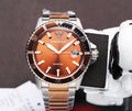 EMPORIO ARMANI Copper-Orange Dial Watch — hero