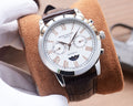 Patek Philippe Two Tone Silver White Dial Strap Watch — hero