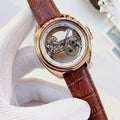 Cartier Rose Gold-Tone Skeleton Watch — hero