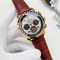 Patek Philippe Gold-Tone White Dial Watch — hero