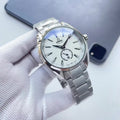 Olym Pianus White Dial Silver Bracelet Watch — hero