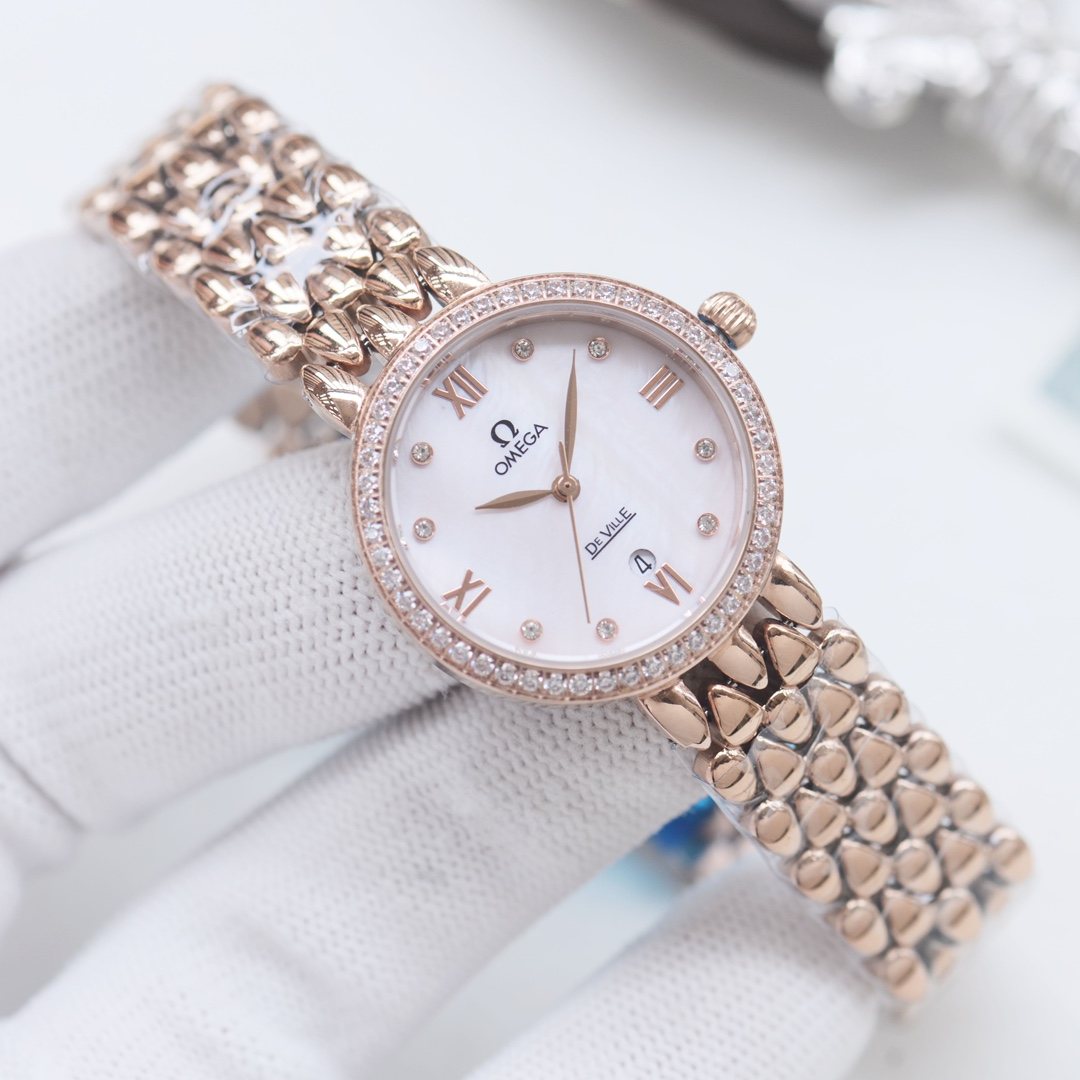 OMEGA Rose Gold Watch — hero