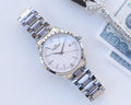 Jaeger-LeCoultre Silver White Dial Bracelet Watch — hero