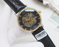 LONGINES Black Two Tone Blue Dial Strap Watch — hero
