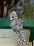 Rolex Pearlescent Gray Dial Watch — hero