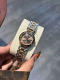 Longines Brown Dial Two-Tone Watch — hero