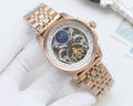 Cartier Rose Gold Silver Bracelet Watch — hero