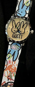 Gucci Rabbit Graphic Strap Watch — hero