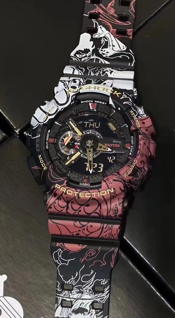 CASIO Graphic Pattern Watch — front