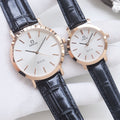 Omega Rose Gold Black Watch — hero