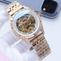 Hublot Rose Gold White Bracelet Watch — hero