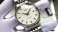 Longines White Dial Silver Bracelet Watch — hero