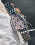 Bvlgari Pale Pink Dial Bracelet Watch — hero
