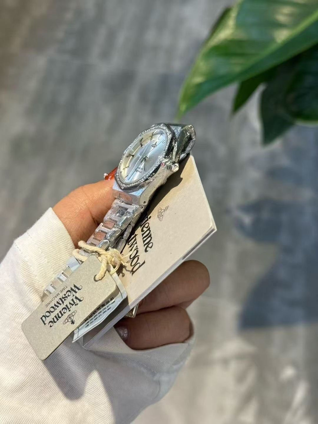 Vivienne Westwood Pale Blue Dial Watch — hero
