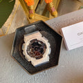 Casio White Black Strap Watch — hero
