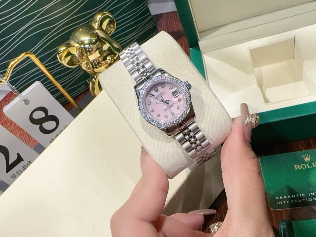 Rolex Pink Dial Watch — hero