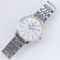 Silver White Dial Bracelet Watch — hero