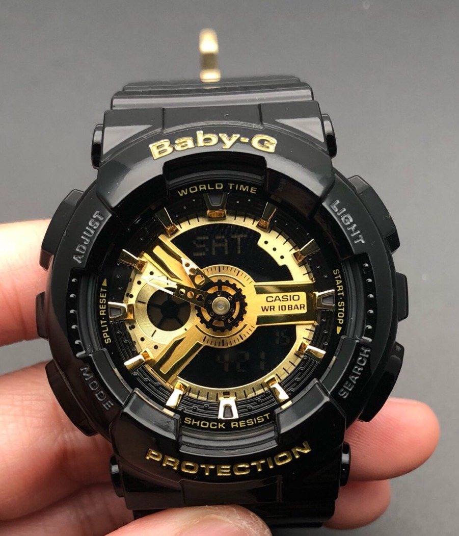 Casio Black Gold Watch — hero