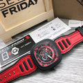 SEVENFRIDAY Red Strap Watch — hero