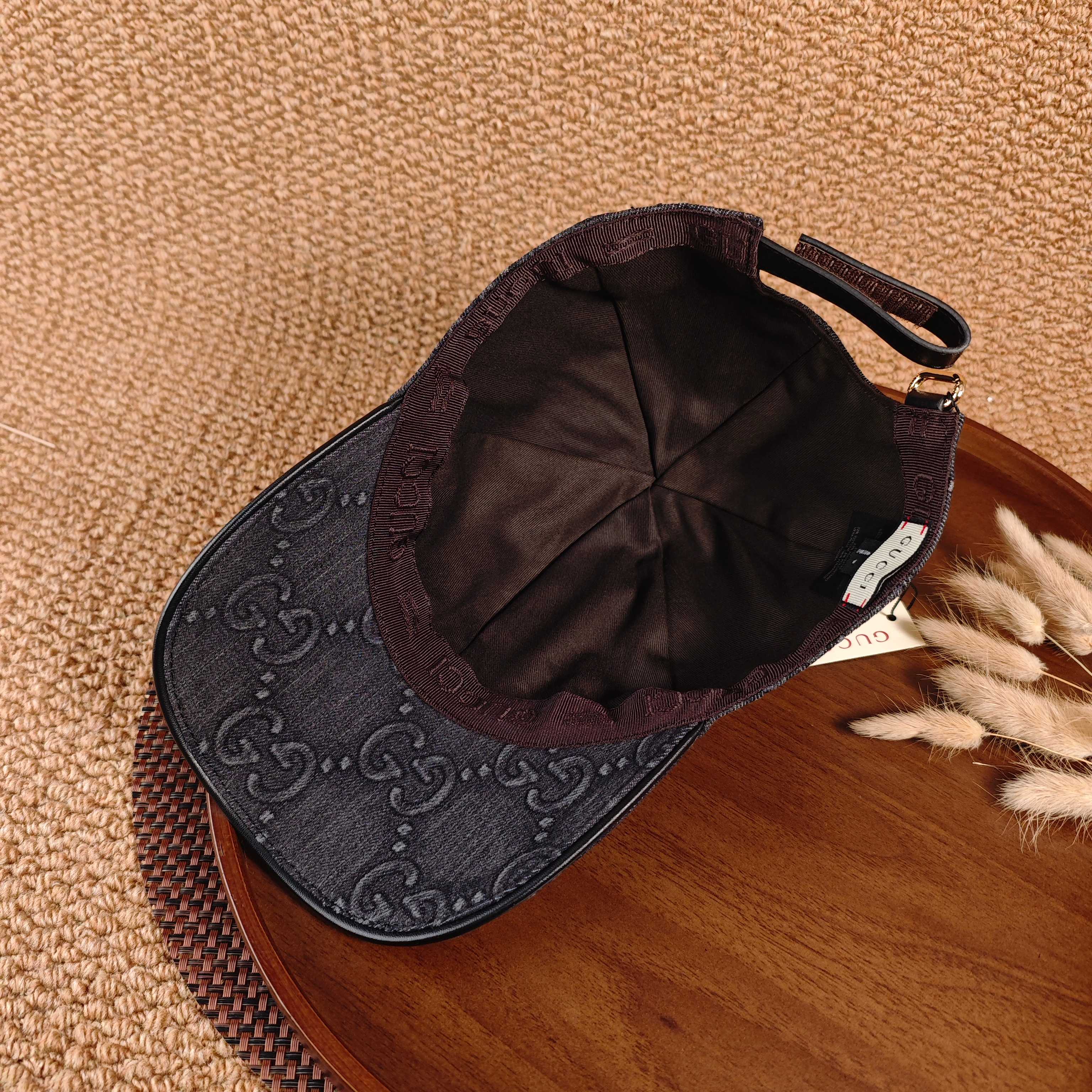 GUCCI Denim Baseball Cap