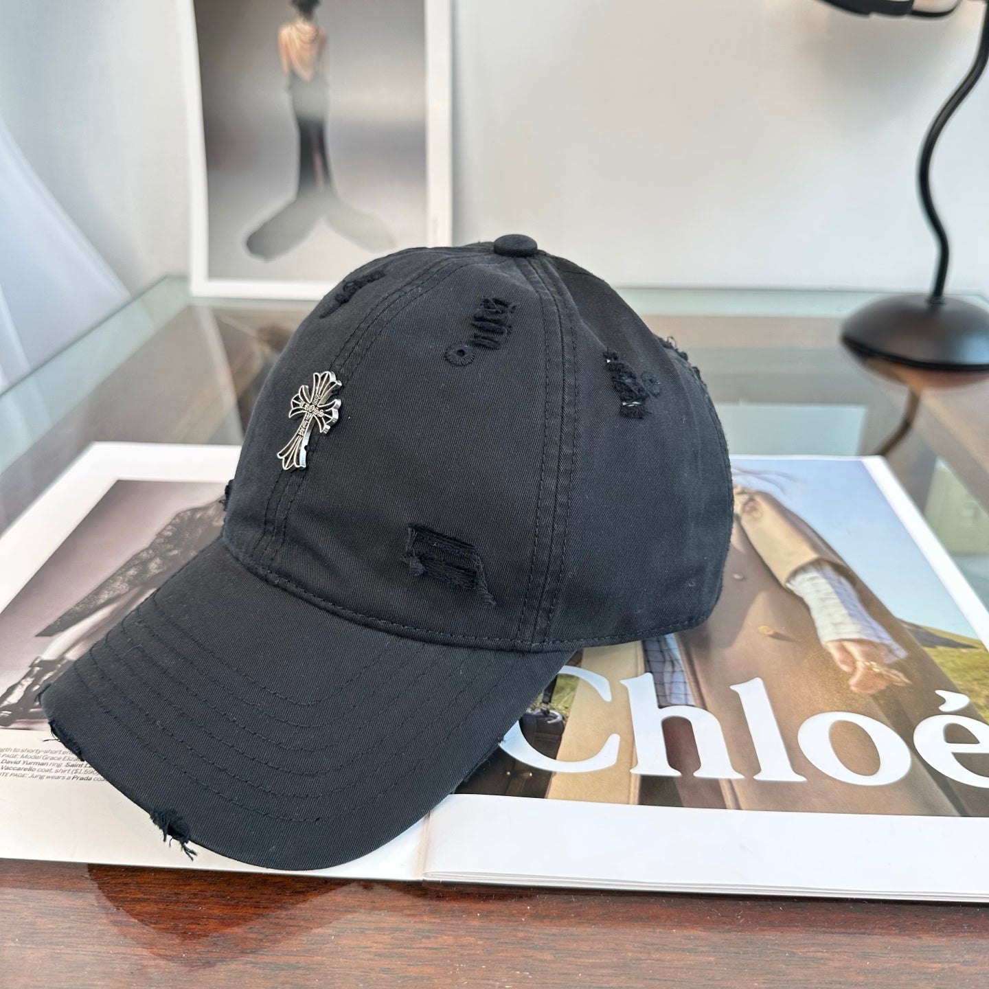 Chrome Hearts Cross Baseball Cap