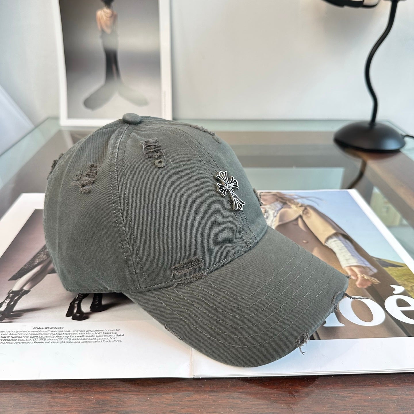 Chrome Hearts Cross Baseball Cap