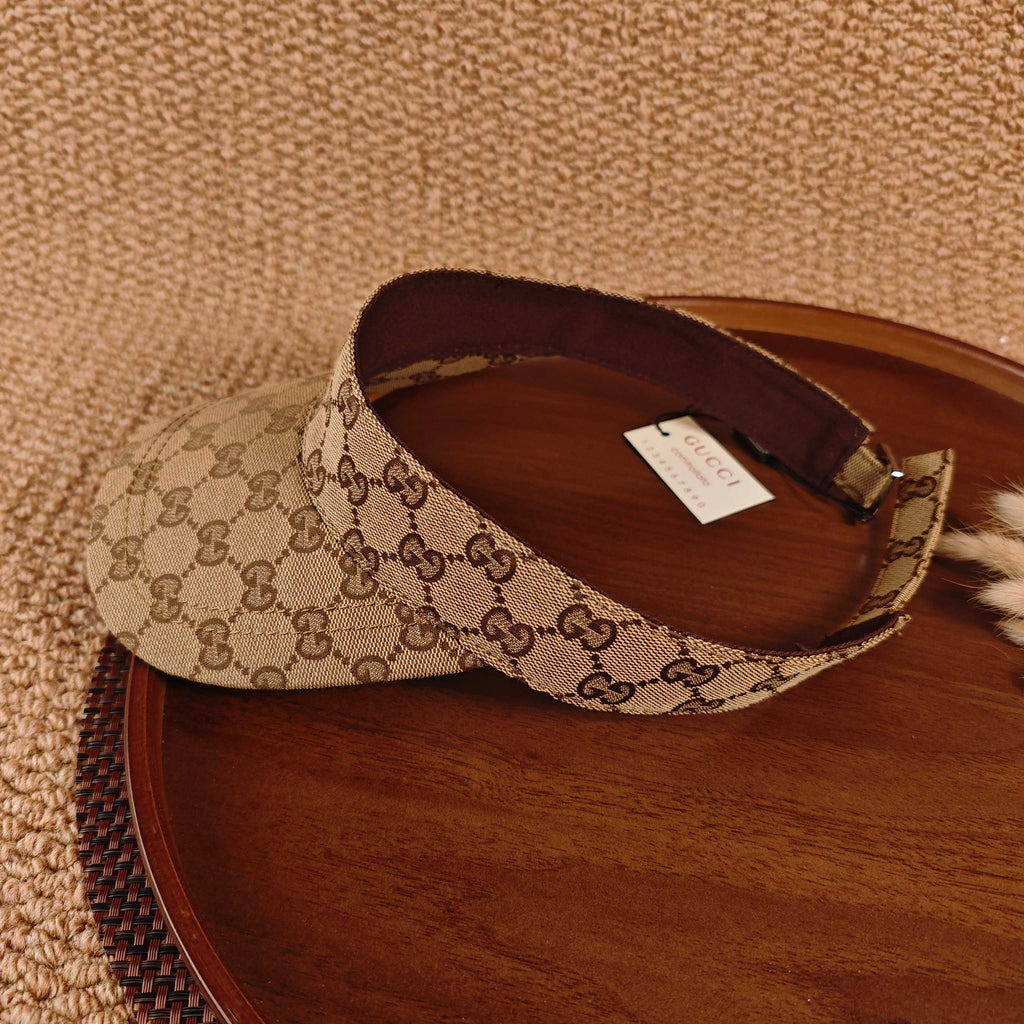 GUCCI GG Monogram Canvas Sun Visor