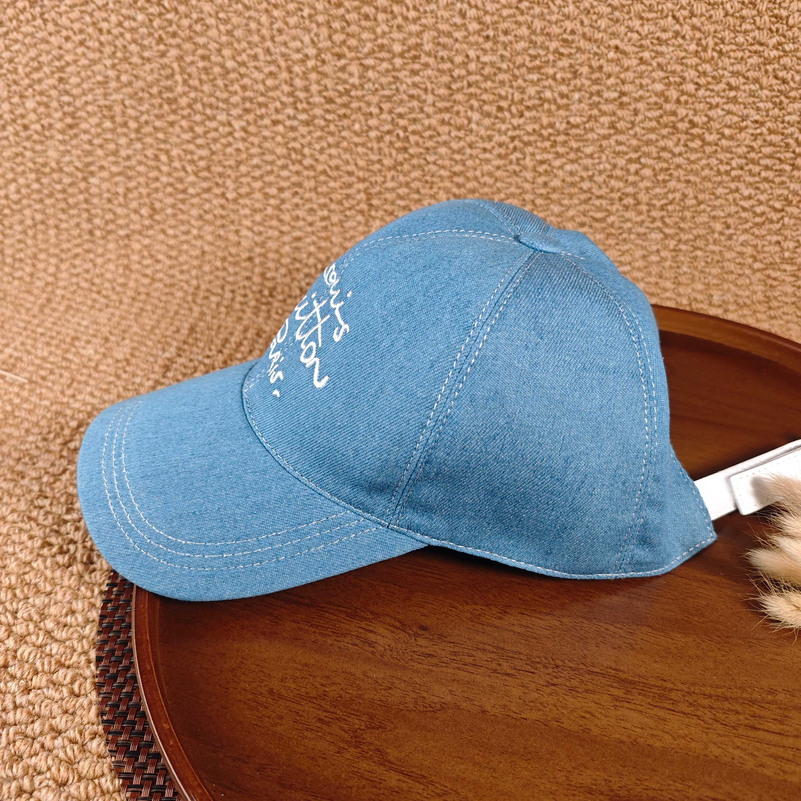 LOUIS VUITTON Monogram Denim Baseball Cap