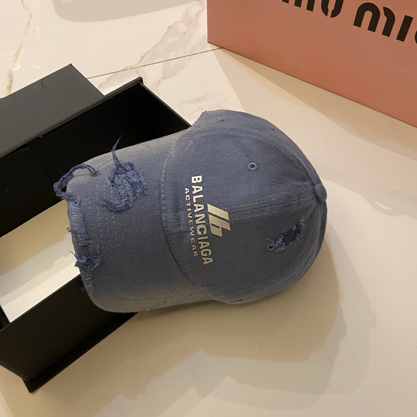 BALENCIAGA Washed Baseball Cap