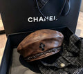 Chrome Hearts Leather Beret